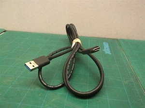 USB 3.0 type A male to USB 3.1(usb-c) male cable-HP 914121-001 - Photo 1 sur 4