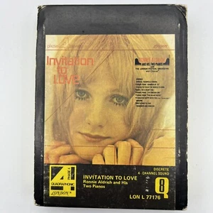 Ronnie Aldrich - Invitation To Love - restauriertes Quad 8 Track, neues Pad, Spleiß - Bild 1 von 7