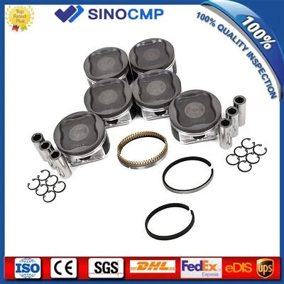 1GRFE Pistons Kit for 03-09 Toyota 4Runner FJ Cruiser Tacoma 4.0L 13101-31030 - Imagem 1 de 4