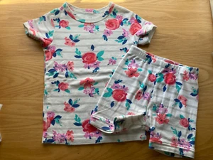 babyGap Girls Summer 2 Piece PJs ( Shorts & Top) - 100% Cotton - Sz 4 - Picture 1 of 5