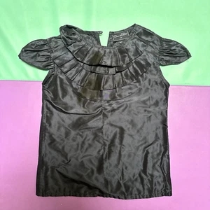 Chic and elegant Oscar de la Renta top for girls, size 6 years - Picture 1 of 3