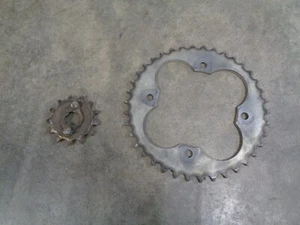 08 Honda 300EX Front and Rear Sprocket B600 - Picture 1 of 7
