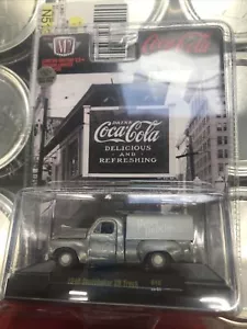 M2 Machines COKE 1949 STUDEBAKER 2R TRUCK RAW CHASE 250 - Picture 1 of 3