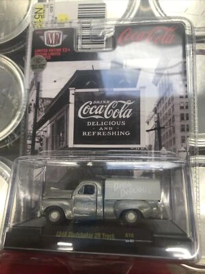 M2 Machines COKE 1949 STUDEBAKER 2R TRUCK RAW CHASE 250 - Image 1 of 3