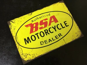 Letrero de Metal Motocicleta Impreso Regalo Hombre Cueva De Colección Bar Coche Bicicleta Garaje Cobertizo Arte - Imagen 1 de 5