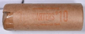 1954-S Washington Silver Quarter - BU Roll - San Francisco California - Picture 1 of 3