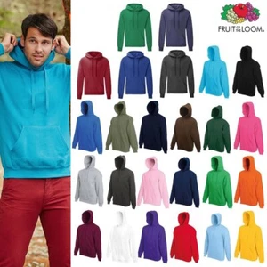 Klassisches 80/20 Kapuzenpulli - Fruit of the Loom Hoodie - Bild 1 von 29