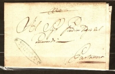 ITALY 3 PRE ADHESIVE LETTER 1828 1832 1838 FVF   See DESCRIPTION SCAN - Image 1 of 3