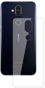 Screen Protector for I Nokia 8.1 back I Flexible Glass I Film I 9H I dipos - Picture 1 of 9