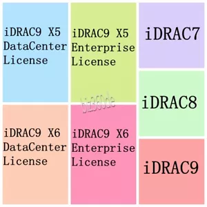 iDRAC7 iDRAC8 iDRAC9 X5 iDRAC9 X6 DELL Enterprise licenza 12G 13G 14G 15G 16G - Foto 1 di 8