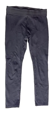 BCBGMaxazria Legging Hasta el Tobillo Mezcla Rayón Parte Inferior Mujer Talla Pequeña S Negro Foto 1 de 4