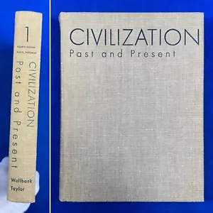 Civilization Past and Present, Vol. 1, Wallbank & Taylor / (Foresman: 1960) - Imagen 1 de 12