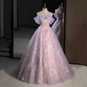 Noble Evening Formal Party Ball Gown Prom Bridesmaid Host Acting Dress YMJ062901 - Picture 1 of 12