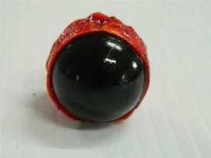 HALLOWEEN HORROR Movie PROP Black Possessed EYEBALL Popper - Picture 1 of 1