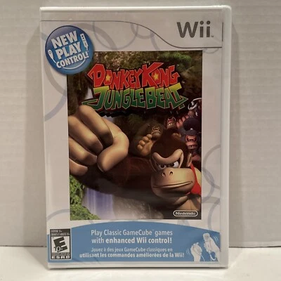 Donkey Kong Jungle Beat New Play Control (Nintendo Wii, 2009) New Sealed - Image 1 of 4