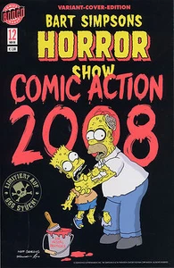Bart SIMPSONS Horror Show #12 VARIANT-COVER limitiert 666 Ex. COMIC ACTION 2008 - Picture 1 of 1