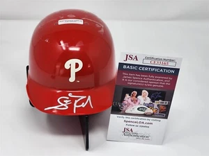 SCOTT ROLEN signed PHILLIES mini helmet JSA COA - Picture 1 of 4