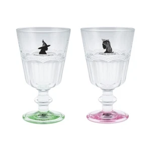 Par de vasos estilo copa Wicked Two Witches Glinda Elphaba Ichiban kuji Premio D - Imagen 1 de 6