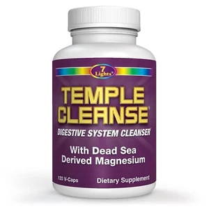 7 Lights Temple Cleanse 120 Capsules, Magnesium, 1 Count - Picture 1 of 8