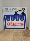 Hamms Beer Bear Tin Sign Bar Man Cave Game Room Minnesota New