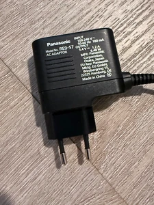 Authentic Original Panasonic RE9-57 Charging Cable EU Adapter Europe - Picture 1 of 3