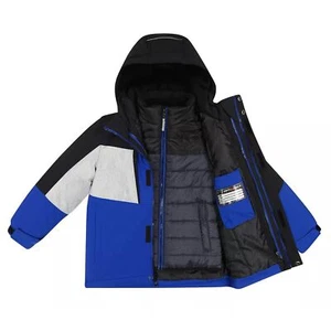 ZeroXposur Boy's Blue Multi Tracker 3-in-1 Systems Heavyweight Jacket Size XS - Picture 1 of 8