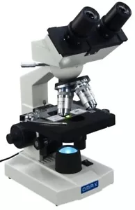 40X-1600X Biological Compound Binocular LED Microscope with Mechanical stage - Picture 1 of 10