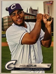 JESUS AGUILAR, MINOR LEAGUE ROOKIE, MINT CONDITION, BASEBALL SLUGGER ! - Picture 1 of 1