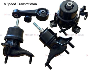 MLB227B 4pc Motor Mounts fit 2013 - 2015 LEXUS RX350 FWD 8Speed A/T Transmission - Picture 1 of 1