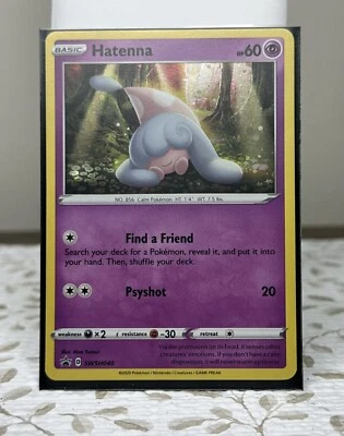 Hatenna #SWSH040 SWSH: Sword & Shield Promo Cards Pokemon NM - Image 1 of 2