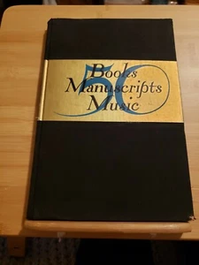 50 Books Manuscripts Music Scribner Book Store New York HBk. 1937, Catalogue 111 - Picture 1 of 12