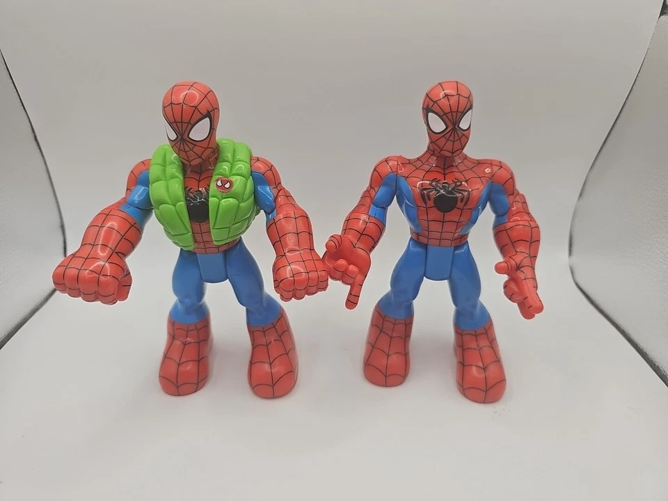 2003 Marvel Ent Toys Biz Superman Superhero Action Figure Green Vest 6” Lot of 2 - image 1 of 1