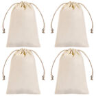 ROSENICE 10PCS Cotton Drawstring Gift Bags Wedding Favor Bags Jewellery Pouches