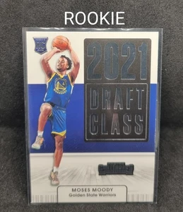 2021 CONTENDERS DRAFT CLASS ROOKIE MOSES MOODY. WARRIORS - Picture 1 of 2