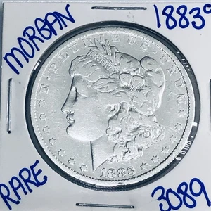 Dólar de plata O Morgan 1883 auténtica moneda como nueva de Estados Unidos envío gratuito 3089 - Imagen 1 de 3
