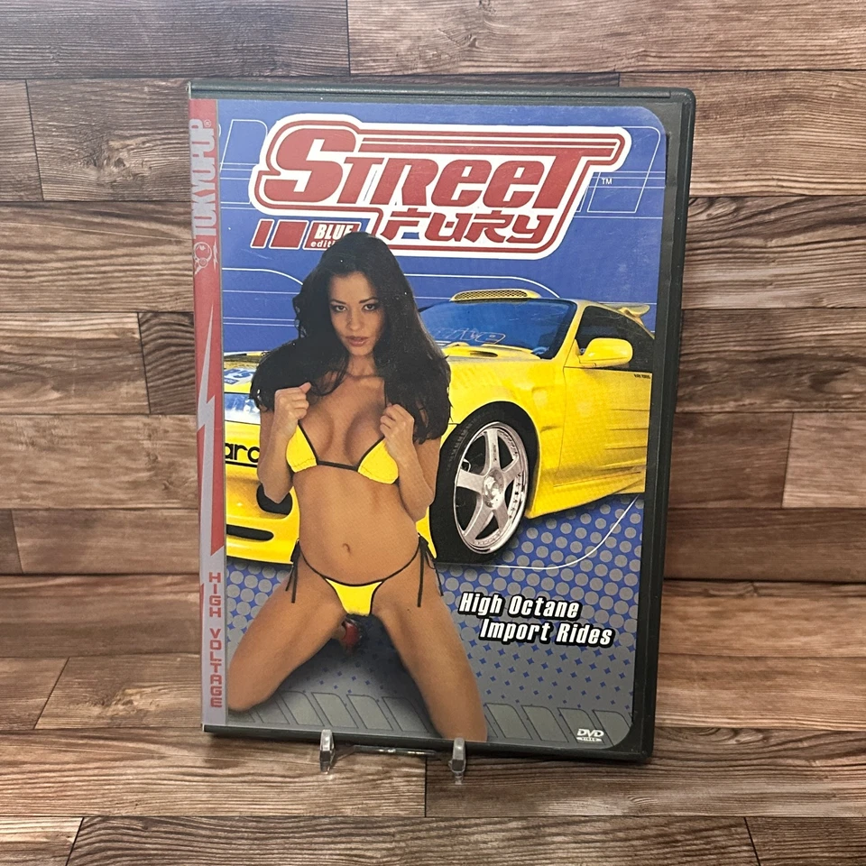 Street Fury Blu Edition DVD Used High Octane Import Rides Models Cars - Imagem 1 de 4