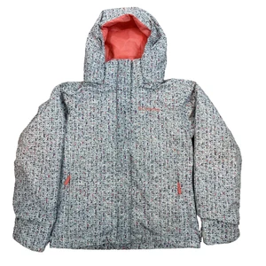 Columbia Bugaboo Interchange Girls XS 3-in-1 Omni-Tech Hooded Grey/Peach Jacket - Bild 1 von 19