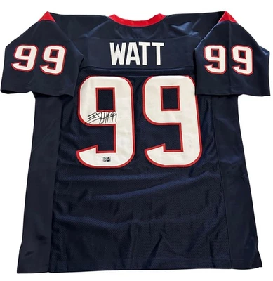 Футболка с автографом JJ Watt. Голограмма Watt. Техасцы - Изображение 1 из 4