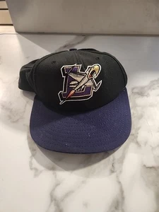 Vintage Lancaster Jethawks Snapback Hat Cap Minor League Purple Black MiLB Y2K - Picture 1 of 13