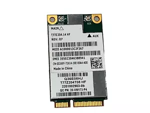 ✔️Dell Latitude E6430 ATG 3G DW5630 Qualcomm Gobi 3000 WWAN 00269Y G77MT - Imagen 1 de 3
