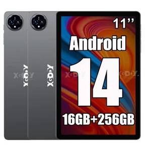 2024 NEW Tab HD Android. 14 Tablet 11 Inch 16GB+256GB 8000mAh Widevine L1 13MP - Picture 1 of 26