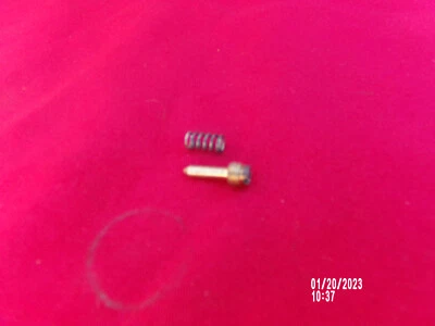 YAMAHA RD60 RD 60 CARBURETOR AIR MIXTURE SCREW W/ SPRING 1973 1974 - Image 1 of 2