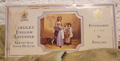 9.4 Vintage Yardley English Lavender 3 x  100gr. Luxus Seife - Bild 1 von 3