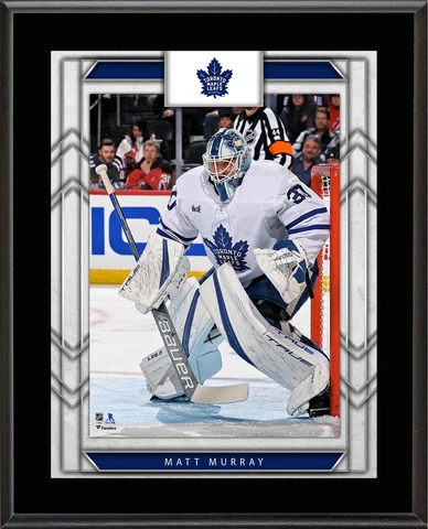 Matt Murray Toronto Maple Leafs 10.5" x 13" Sublimated Player Plaque Cover