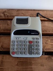 Casio FR-520 Printing Tax Calculator Desktop 12 Digit Large Display TESTED WORKS - Picture 1 of 7