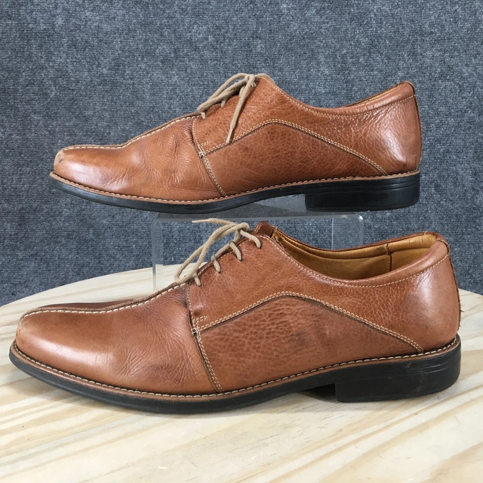Zapatos de vestir Sandro Moscoloni para hombre 14 D Oxford marrón con cordones informales punta almendra Foto 1 de 4