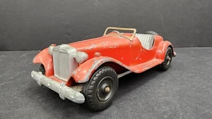 HUBLEY KIDDIE TOY 1950s MG ROADSTER CAST CAR J4 - Picture 1 of 8