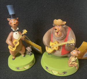 Disney 50th Anniversary Kevin Kidney And Jody Daily Country Bears Figurine Set