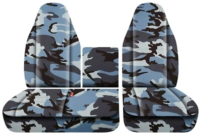 Fundas de asiento delanteras para camioneta se adaptan a Isuzu serie N NQR NPR NRR 1996-2021 hechas para adaptarse Foto 1 de 2