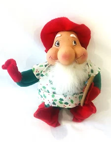 Vintage Santa's Workshop Spielzeug Maler von Santas beste Plüschelfe Weihnachten Urlaub - Bild 1 von 13